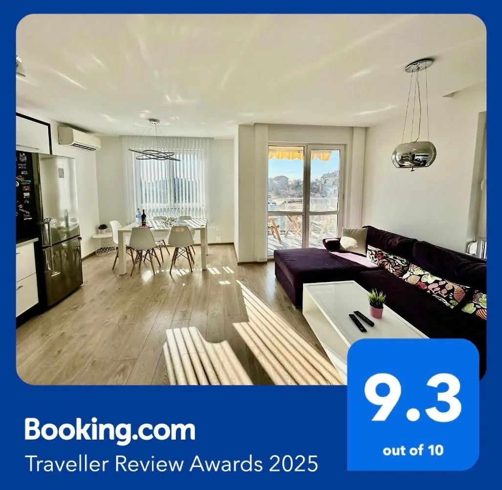 Briz Apartment; 2 Bdr; 6 Guests; Private Parking Varna